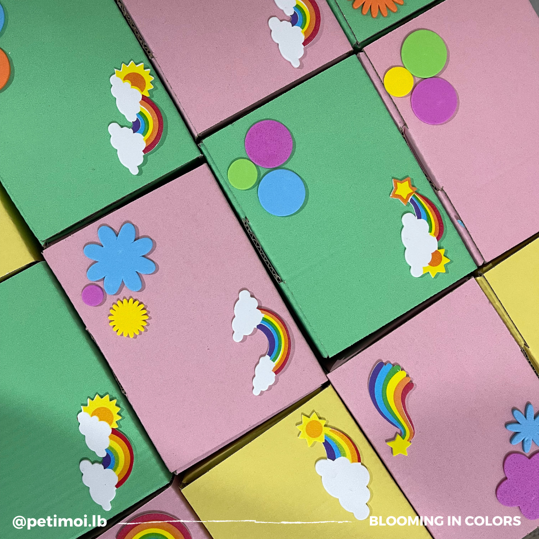 Gypsum painting box
